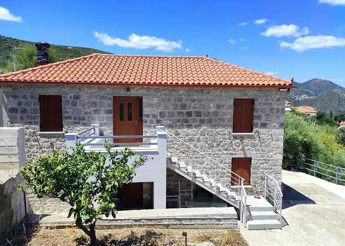 Vakantiehuis πανόραμα, πραγματευτή λεωνιδίου, τ.κ.22300 Leonídion